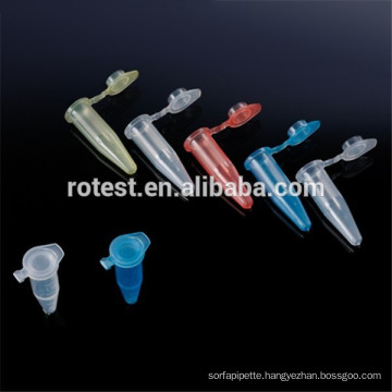 0.2ml Individual PCR tubes with Assorted Colors (flat-top cap)